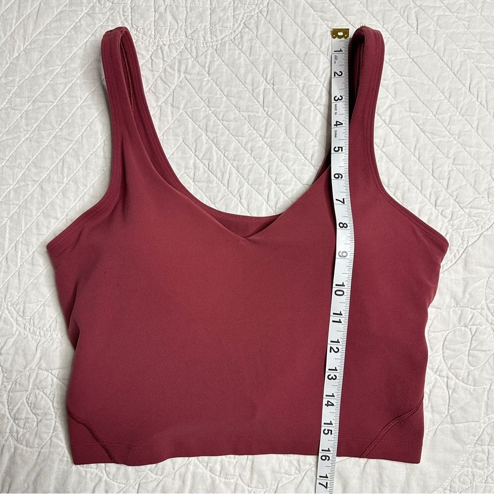 Lululemon Align Tank Top Mulled Wine Women’s 8 - Picture 9 of 13